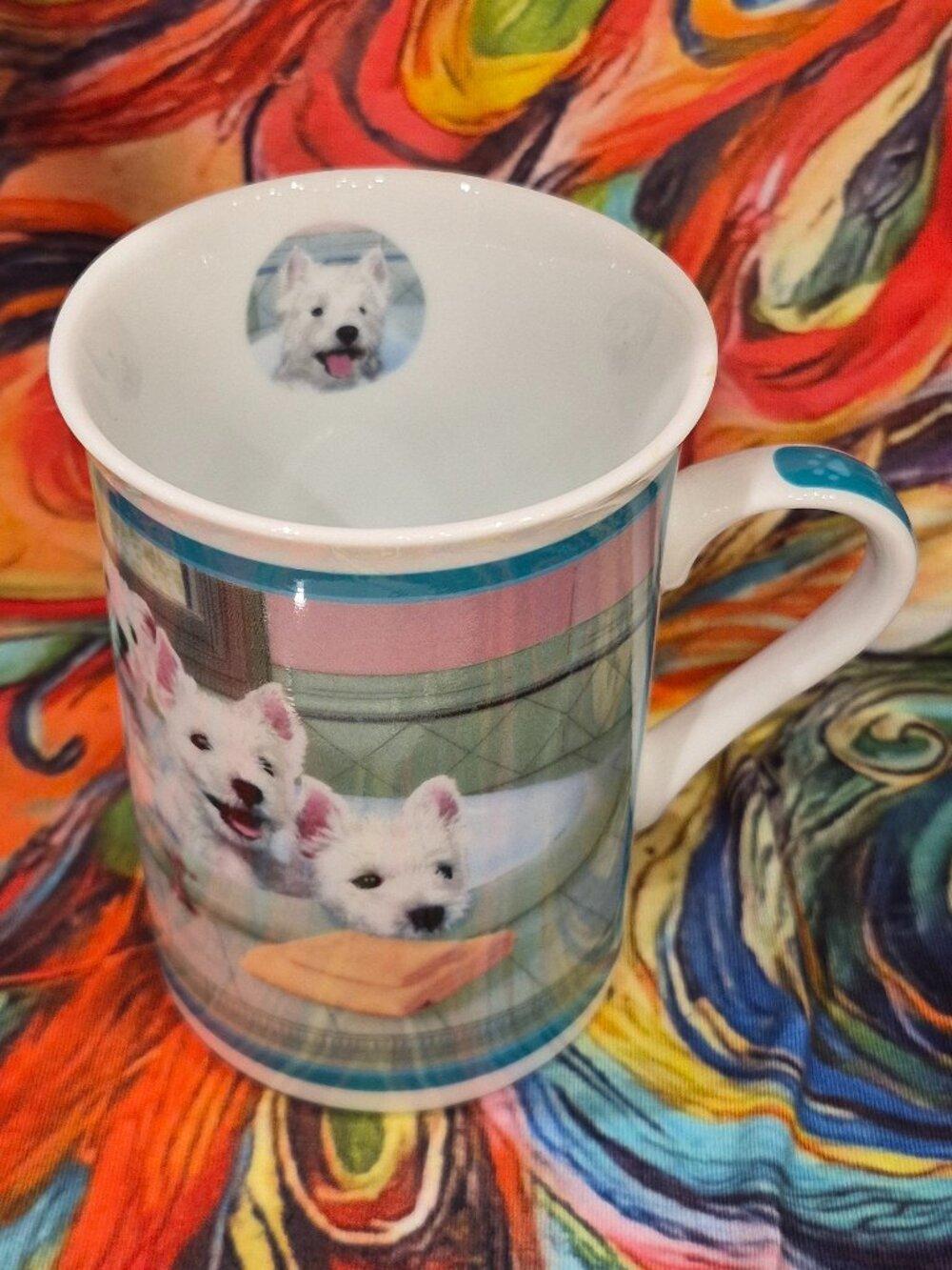 Wonderful Westies "Bath Time" Mug